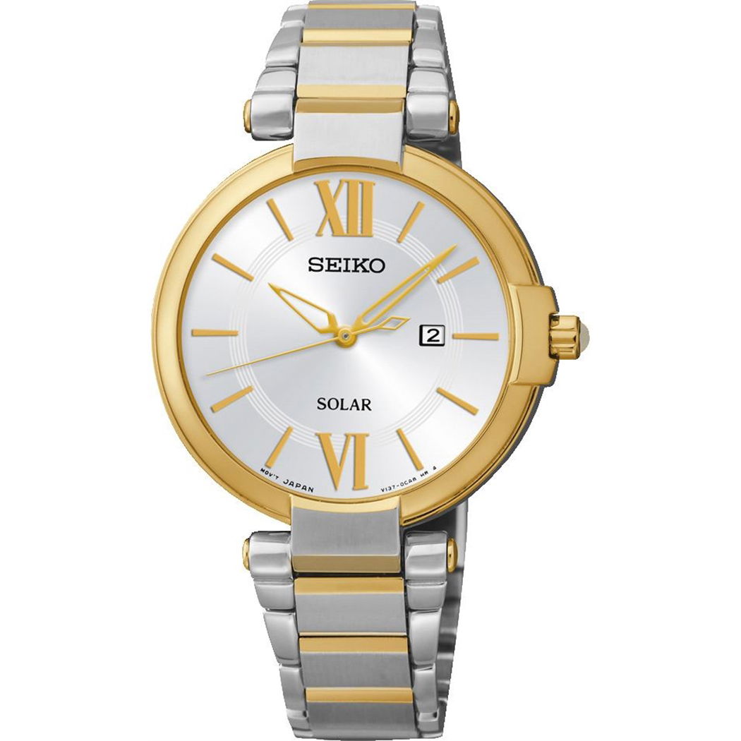 Seiko Sut154p Solar Bayan Kol Saati