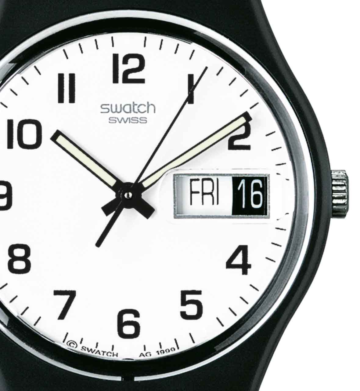 Swatch Saat Net Rakamlı Takvimli GB743