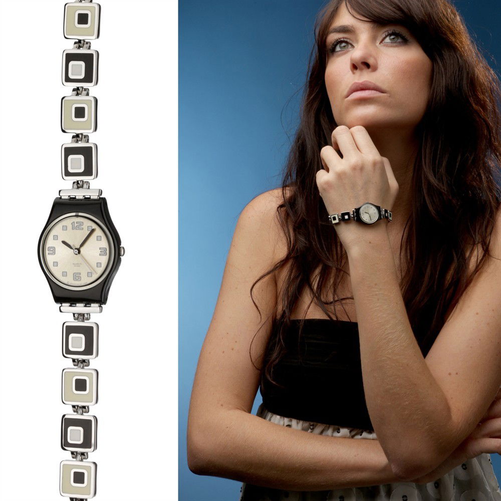 Swatch Lb160g CHESSBOARD Bayan Kol Saati