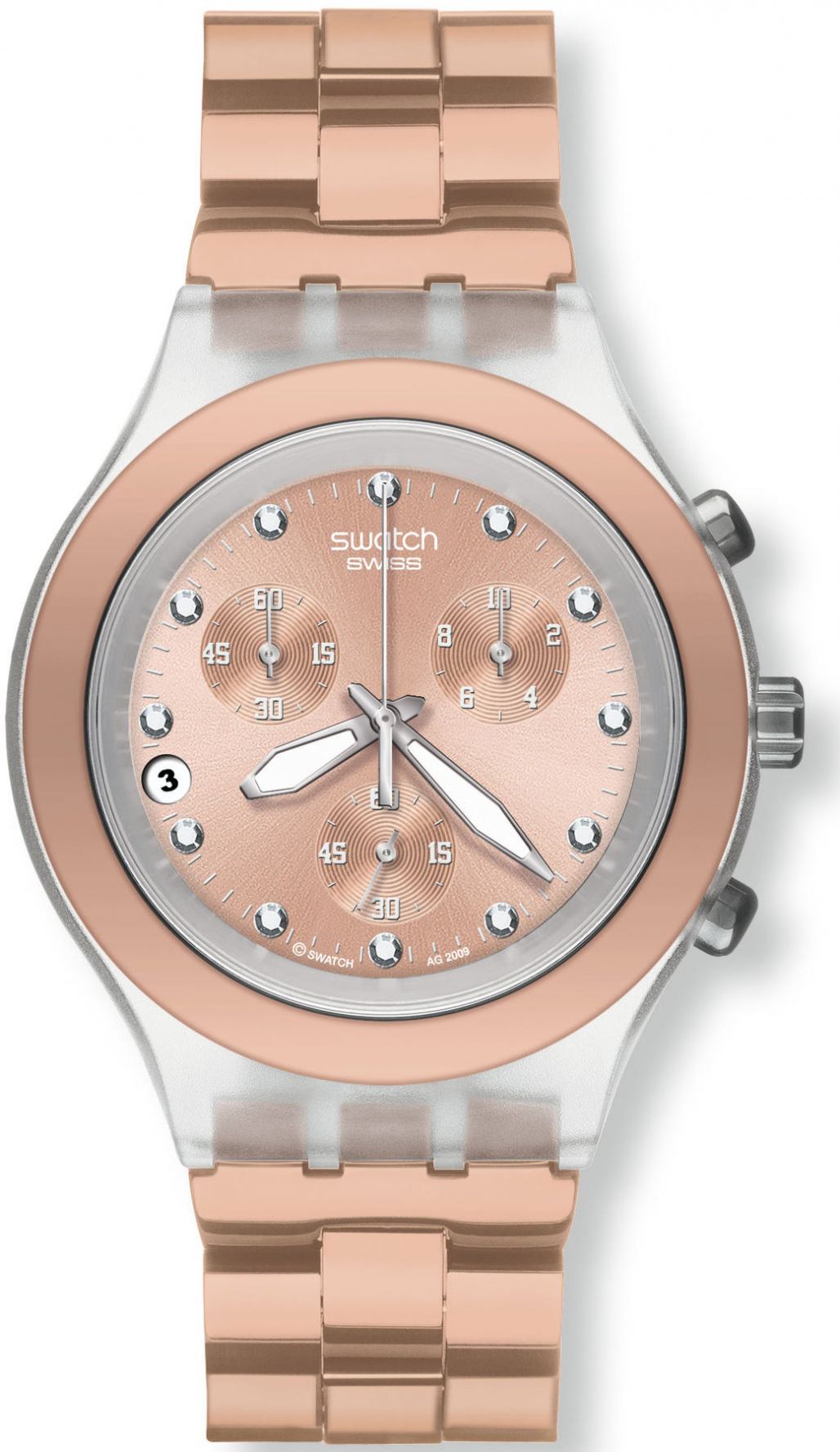 Swatch Pudra Rengi Bayan Saati SVCK4047AG