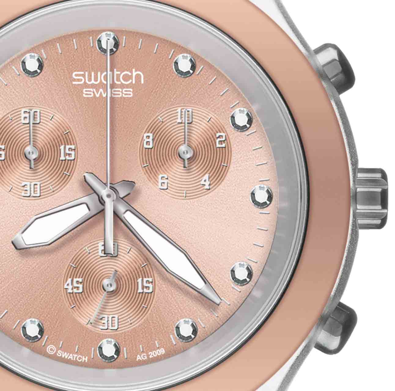 Swatch Pudra Rengi Bayan Saati SVCK4047AG