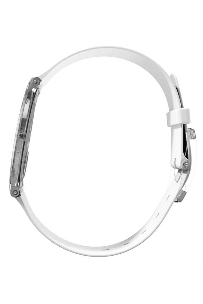 Swatch SFK360 Beyaz Silikon Kayışlı Bayan Saati 