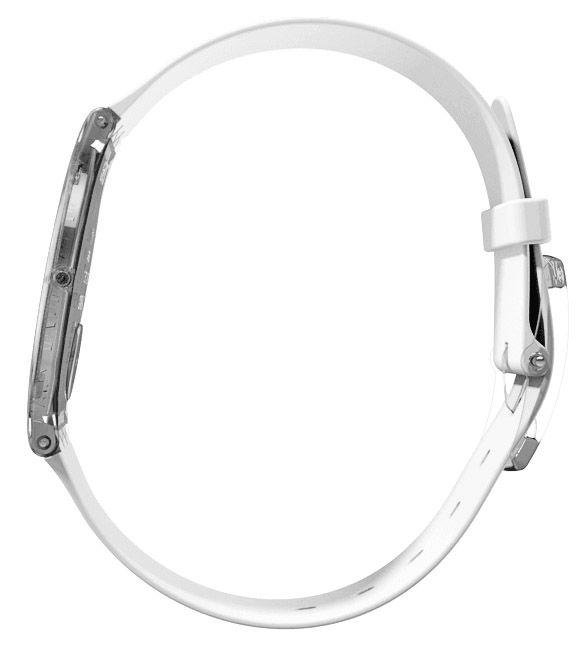 Swatch SFK360 Beyaz Silikon Kayışlı Bayan Saati 