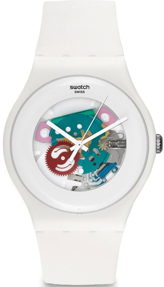 Swatch SUOW100 White Lacquered