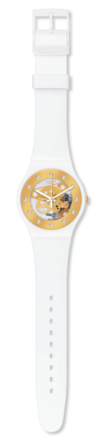 Swatch SUOZ148 Beyaz Bayan Saati