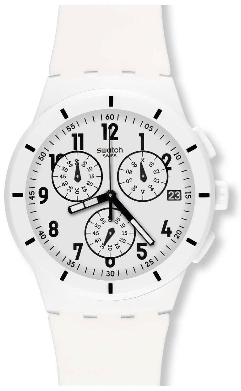 Swatch Susw402 Twice Again White Kol Saati