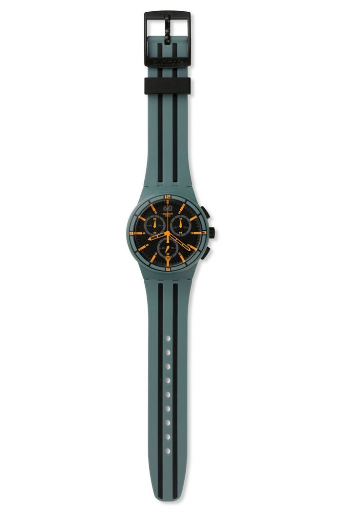 Swatch Susg401 Kronometreli Silikon Kordonlu Saat