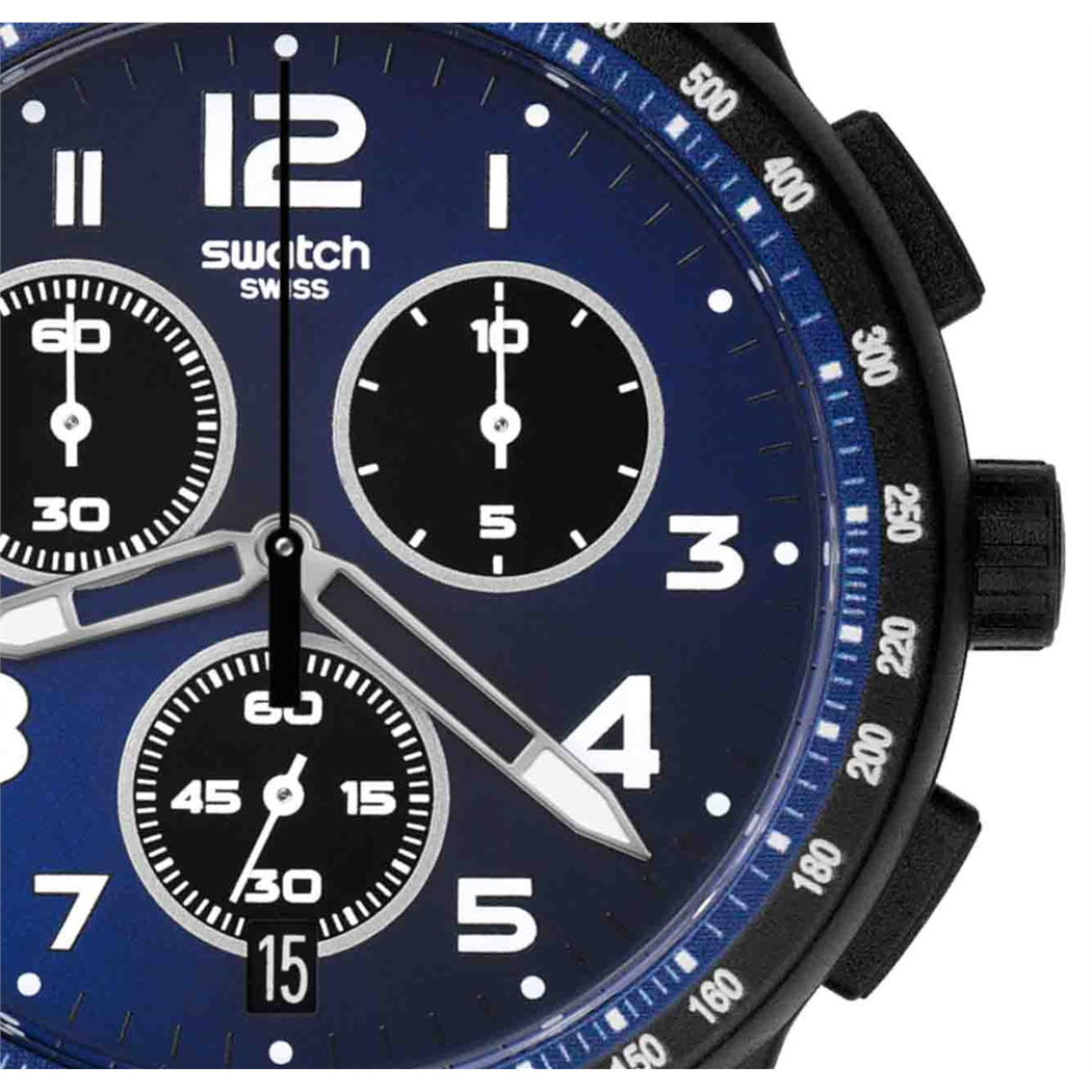 Swatch Susb402 Kronometreli Siyah Erkek Kol Saati