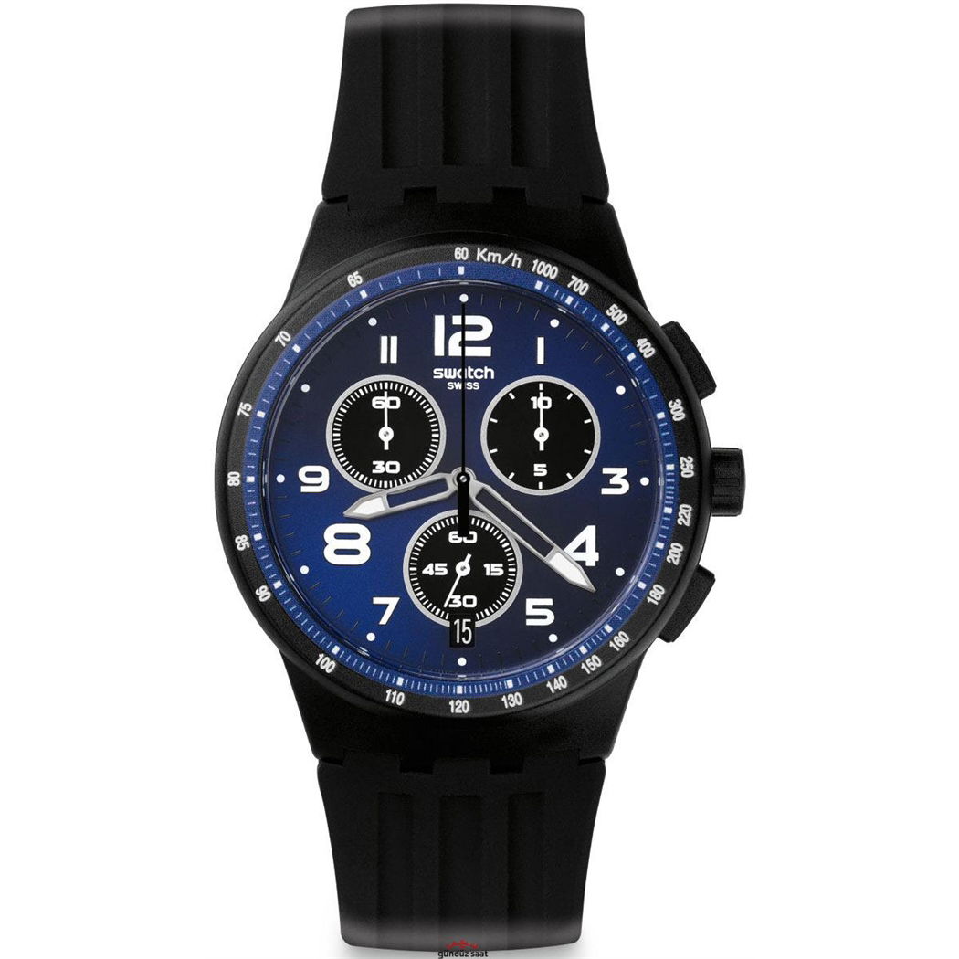 Swatch Susb402 Kronometreli Siyah Erkek Kol Saati