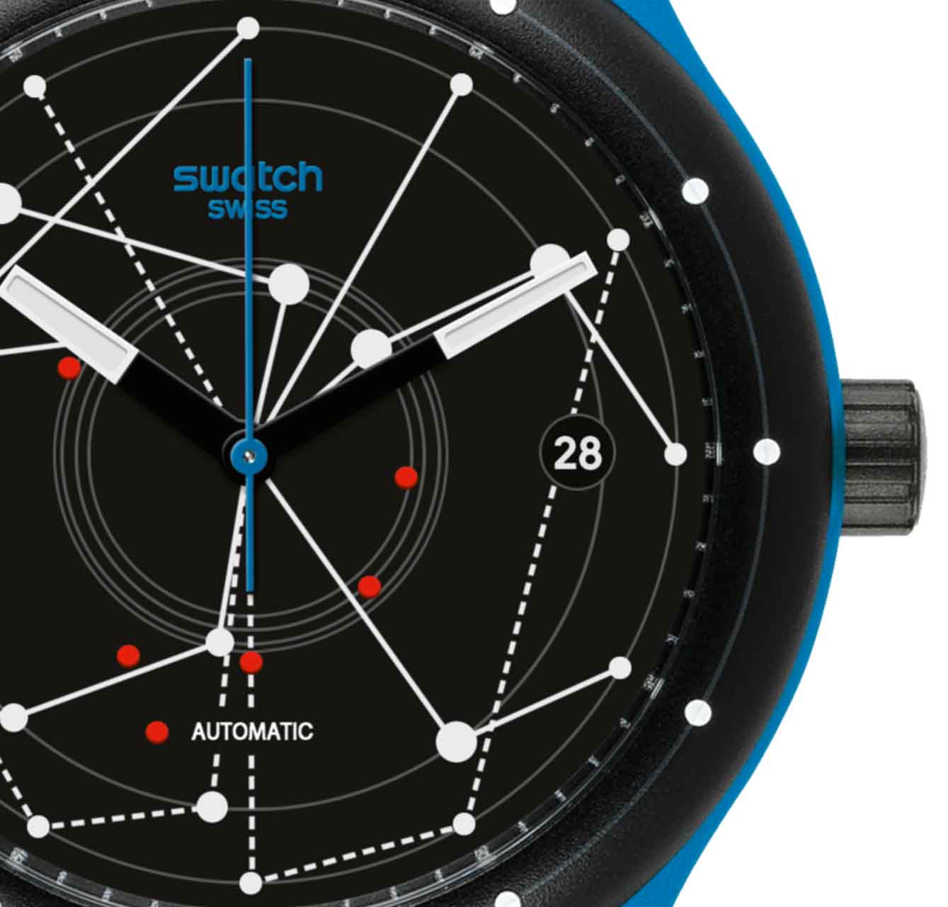 Swatch SUTS401 Sistem Blue Otomatik Kol Saati