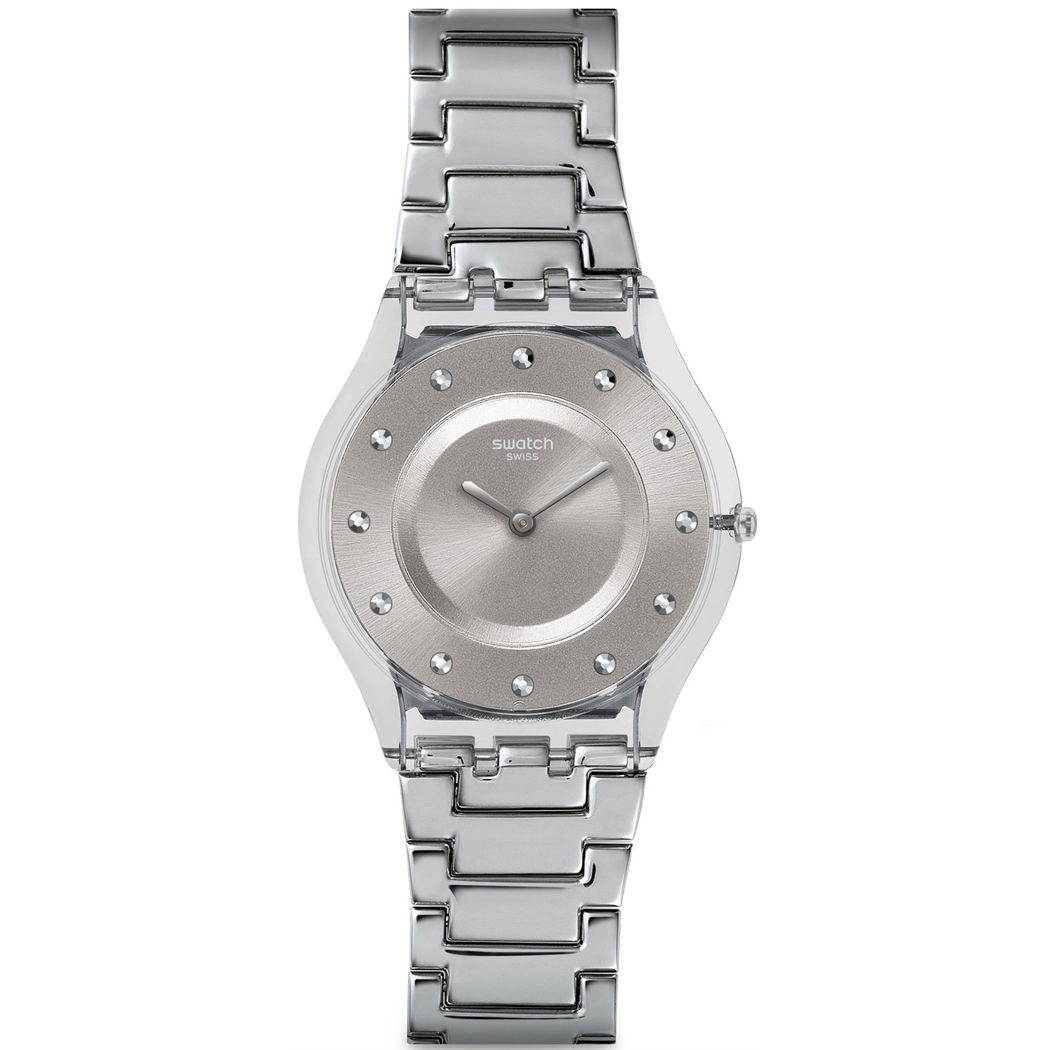 Swatch SFK393G SILVER DRAWER Bayan Saati