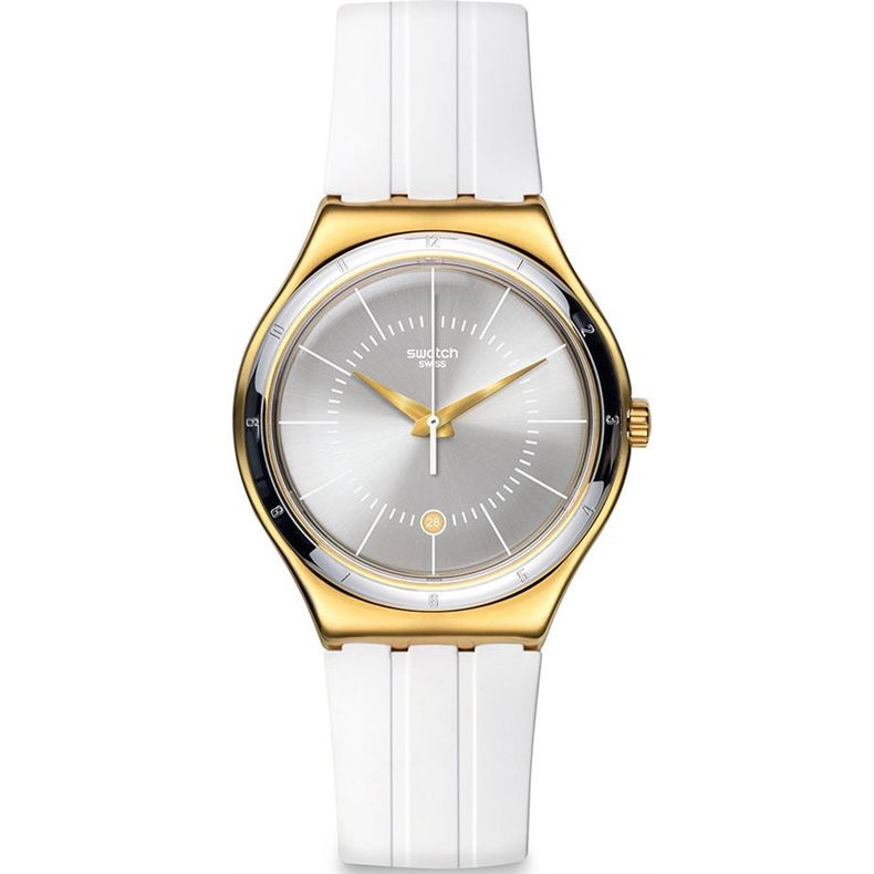 Swatch Ywg401 WHITELINER Kol Saati