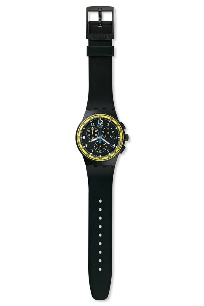 Swatch Susb404 Kronometreli Siyah Erkek Kol Saati