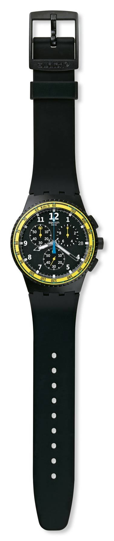 Swatch Susb404 Kronometreli Siyah Erkek Kol Saati