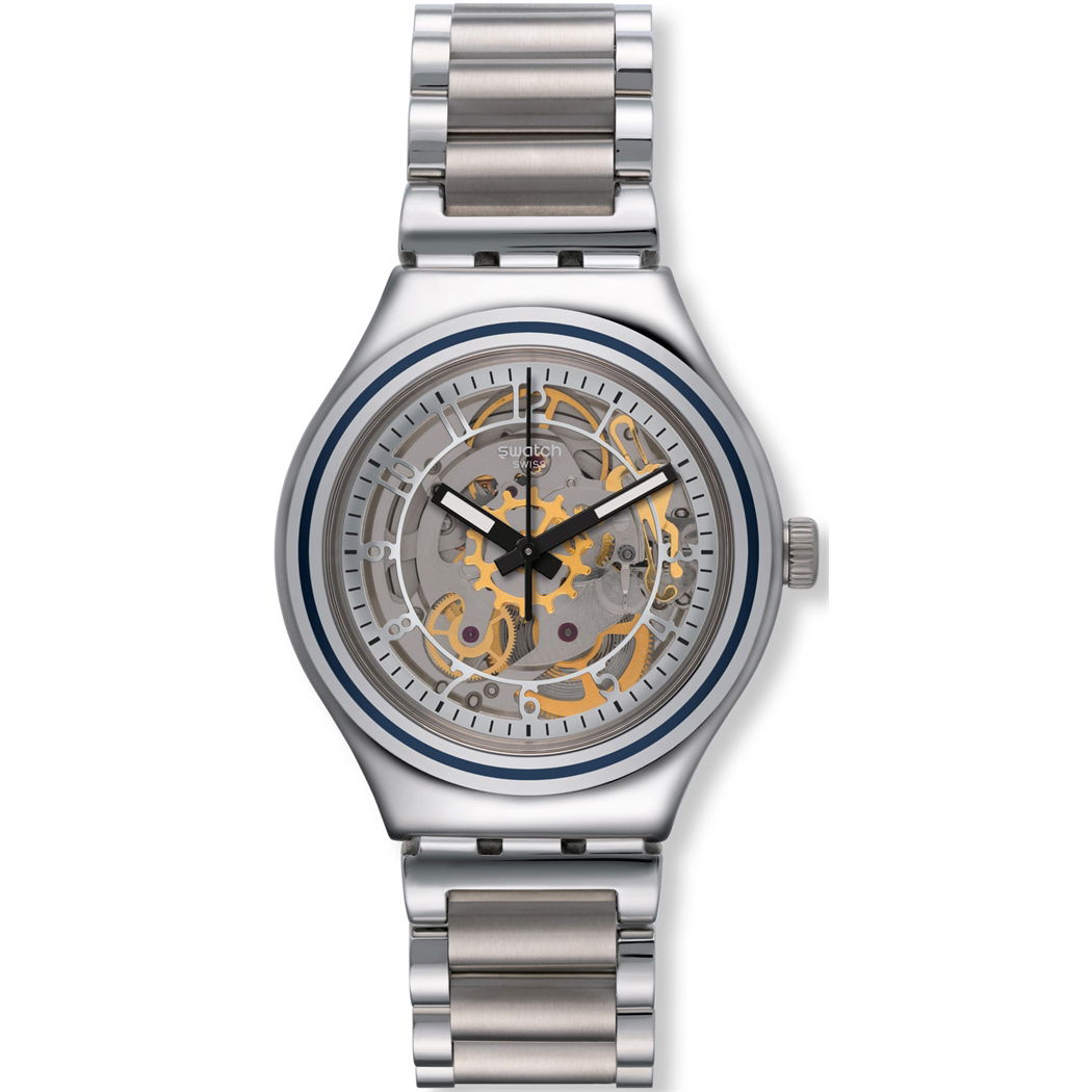 Swatch YAS112G İskelet Kadran Otomatik Saat 