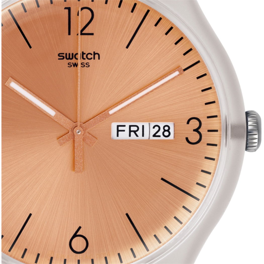 Swatch SUOK707A Yaylı Kordonlu Saat