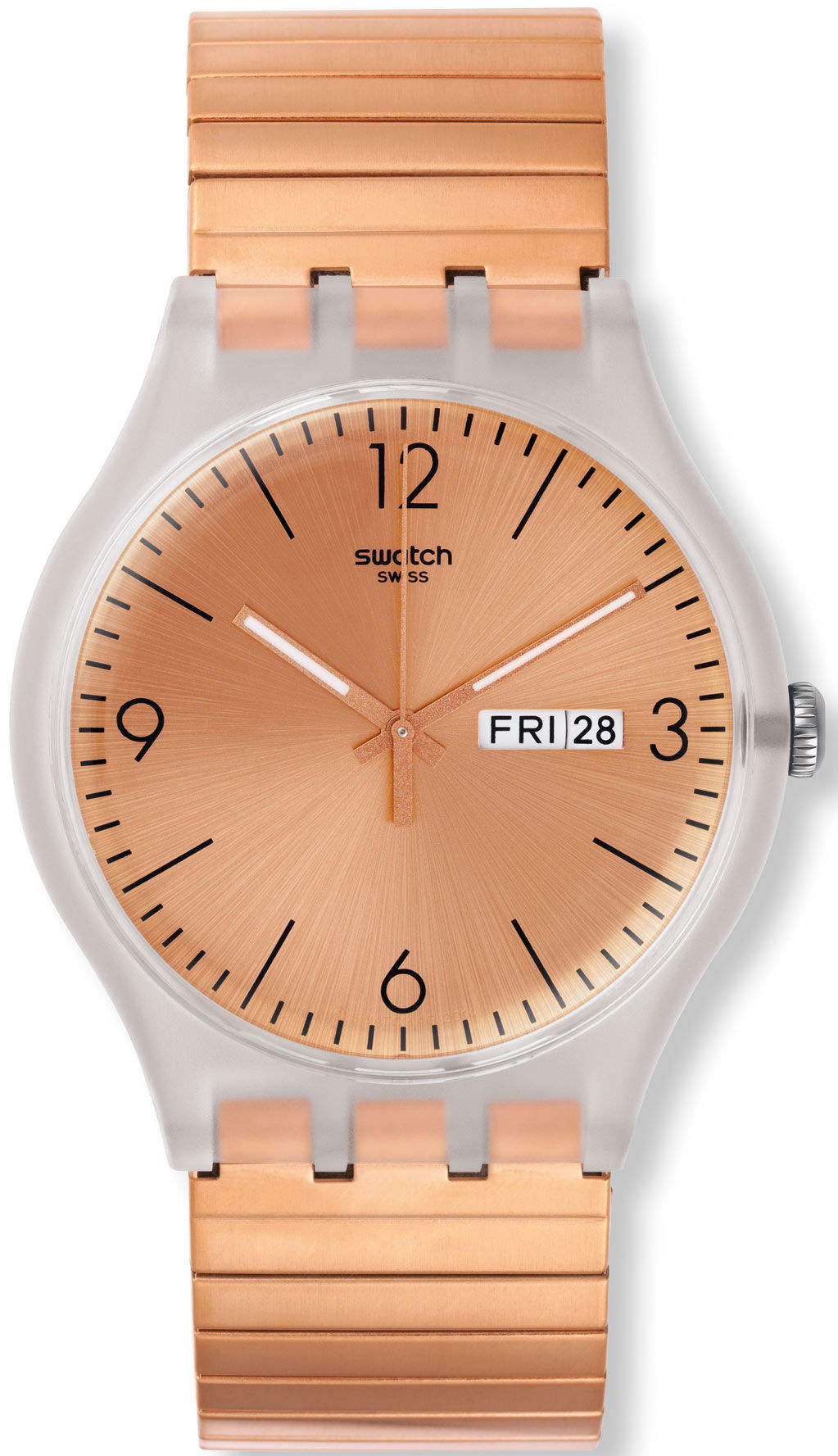 Swatch SUOK707A Yaylı Kordonlu Saat