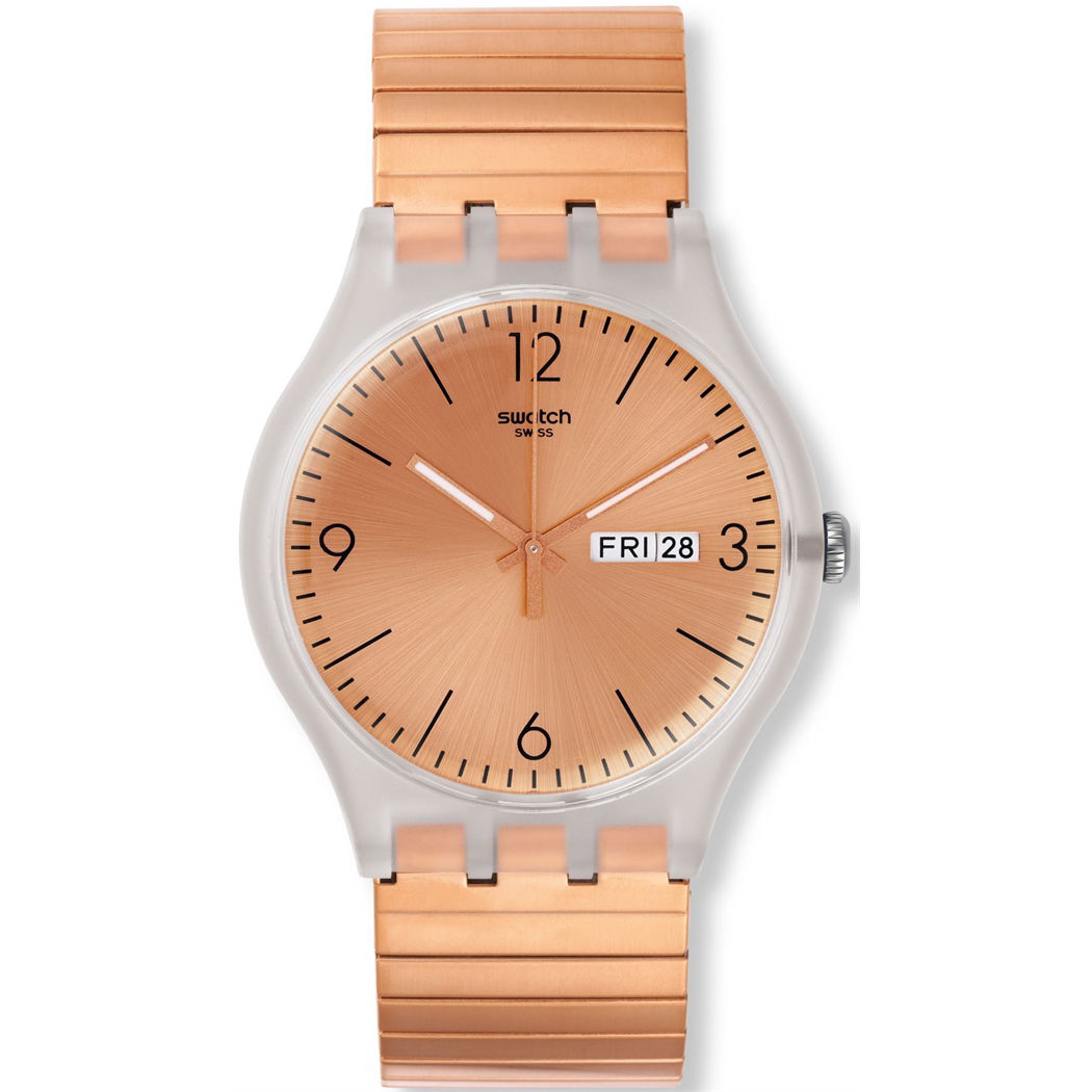 Swatch SUOK707B Yaylı Kordon Saat