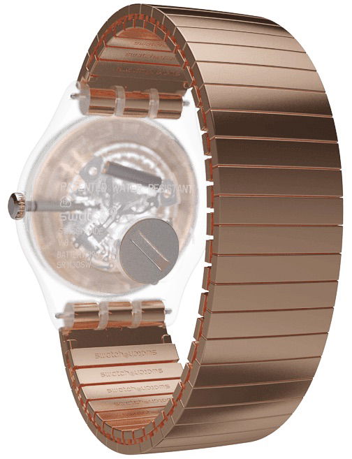 Swatch SUOK707B Yaylı Kordon Saat