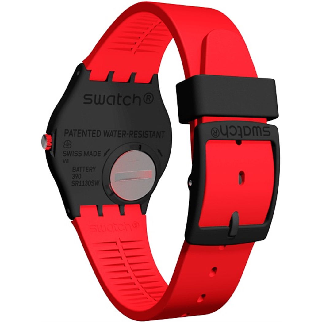 Swatch Gb754 RED GRIN Kol Saati