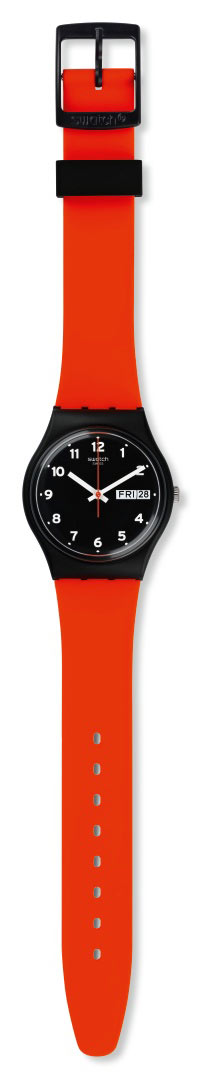 Swatch Gb754 RED GRIN Kol Saati