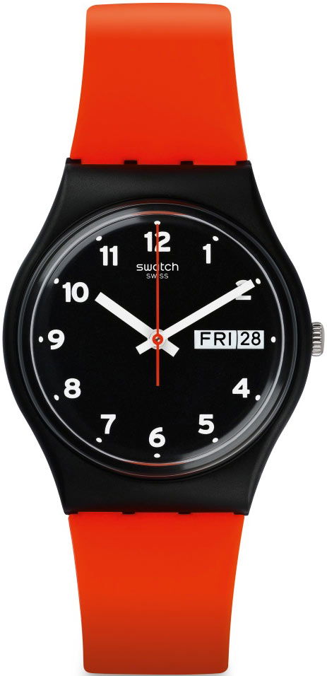 Swatch Gb754 RED GRIN Kol Saati