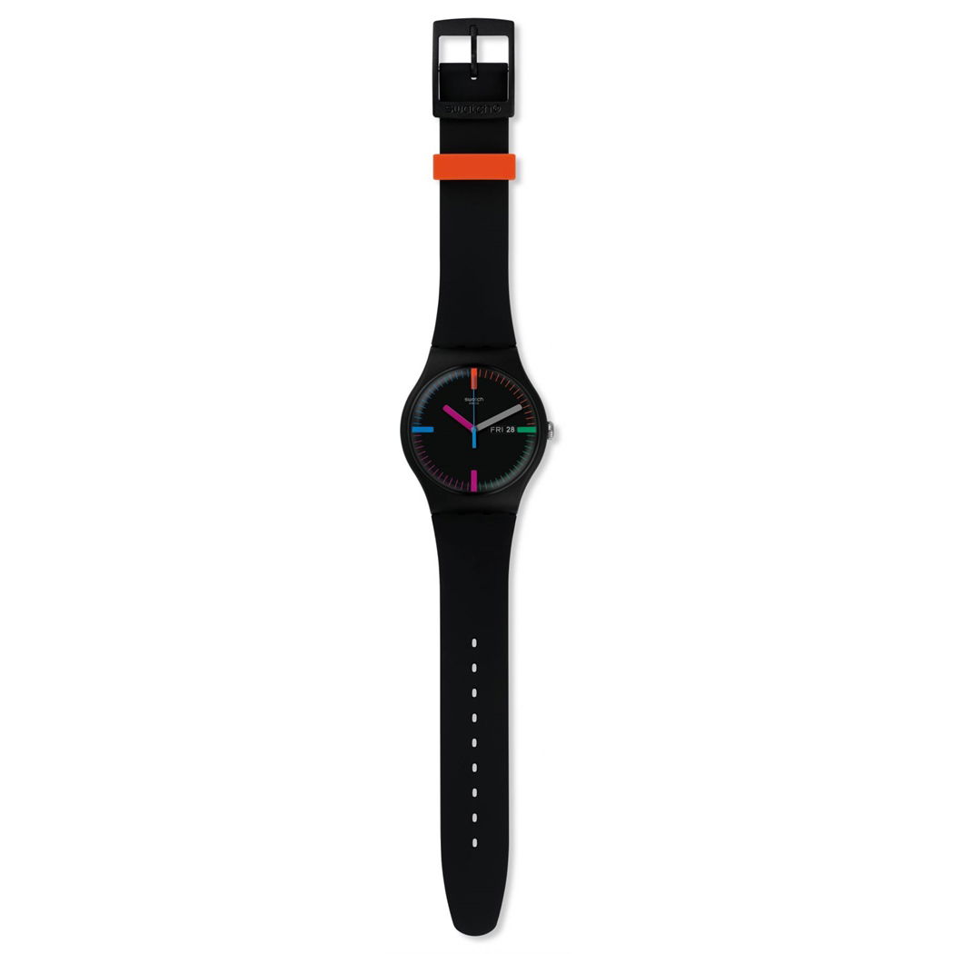 Swatch Siyah Erkek Saati SUOB719