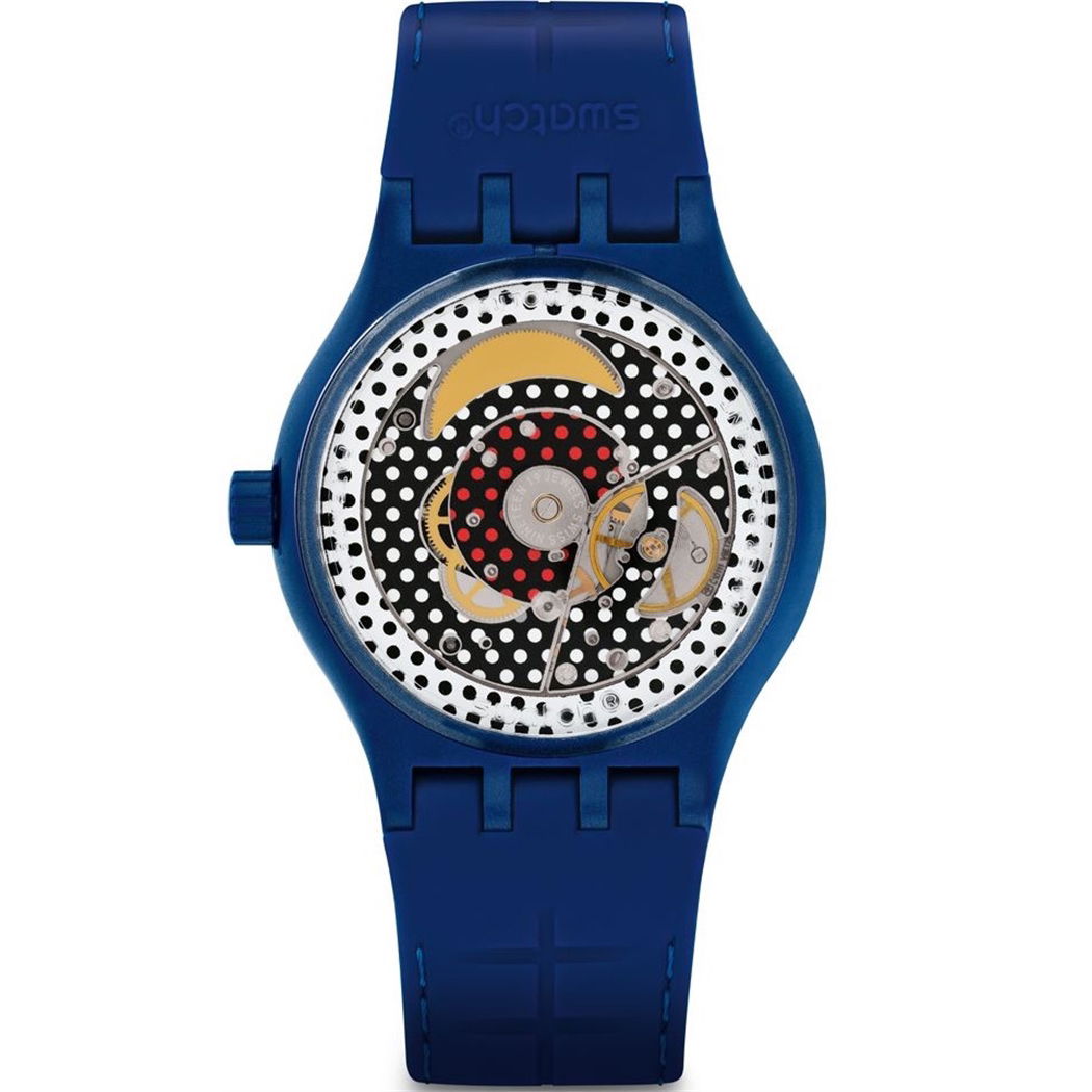 Swatch SUTN401 Sistem51 Otomatik Mavi Kol Saati