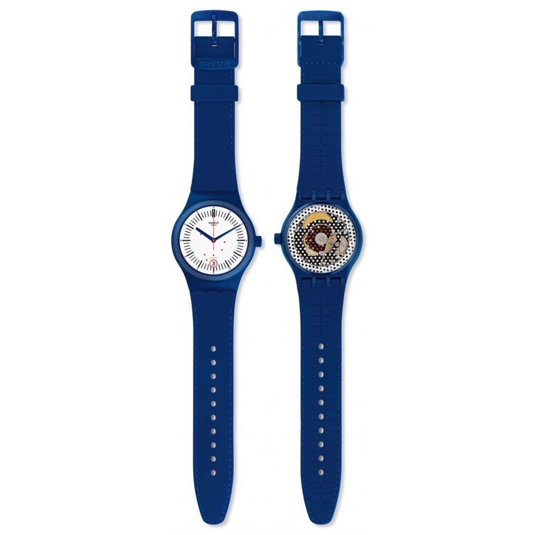 Swatch SUTN401 Sistem51 Otomatik Mavi Kol Saati