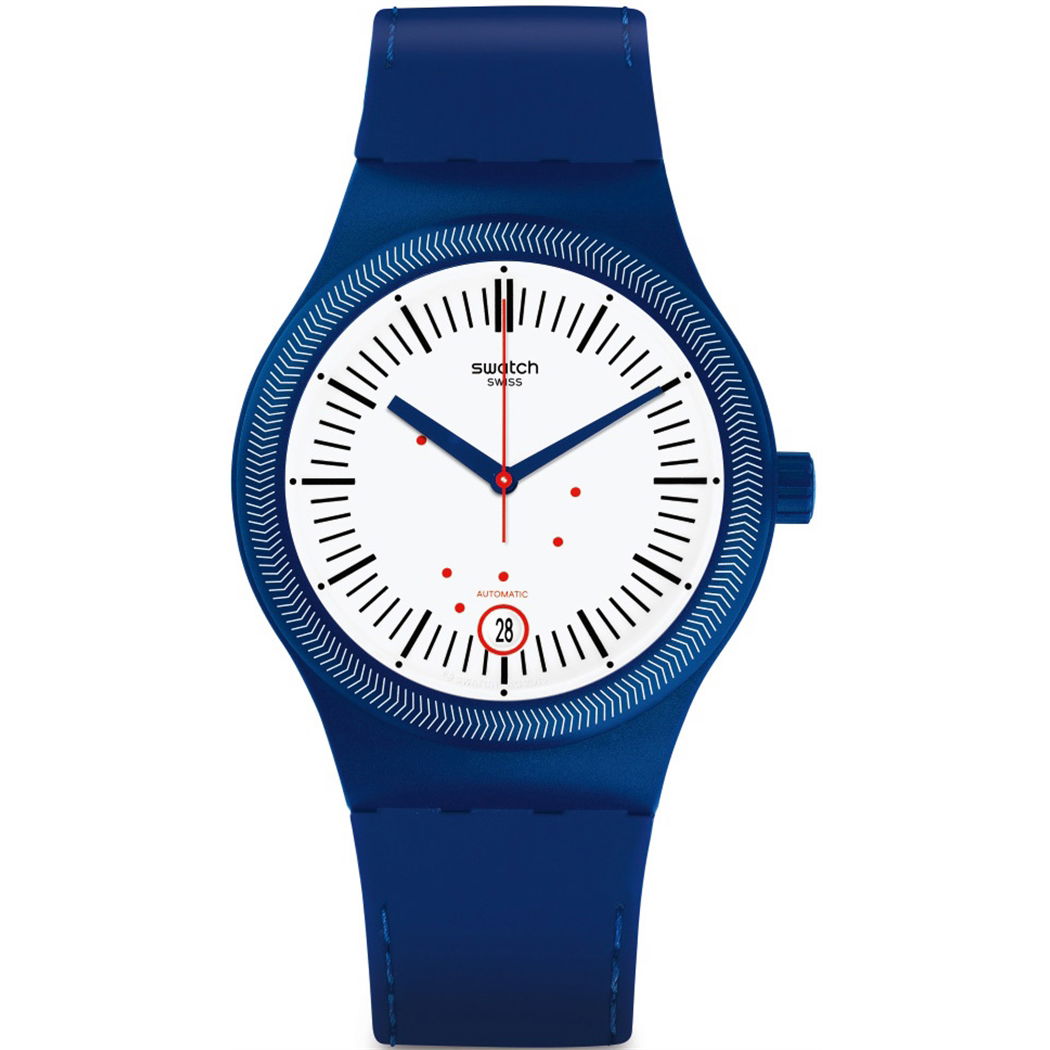Swatch SUTN401 Sistem51 Otomatik Mavi Kol Saati