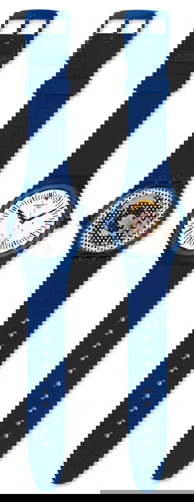 Swatch SUTN401 Sistem51 Otomatik Mavi Kol Saati