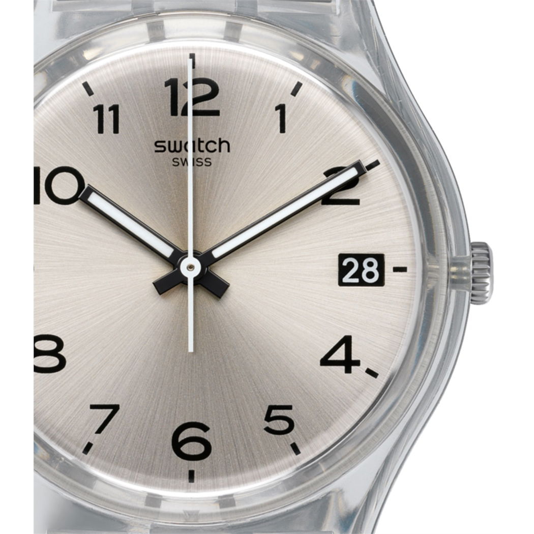 Swatch Gm416a SILVERALL Yaylı Kordon Kol Saati