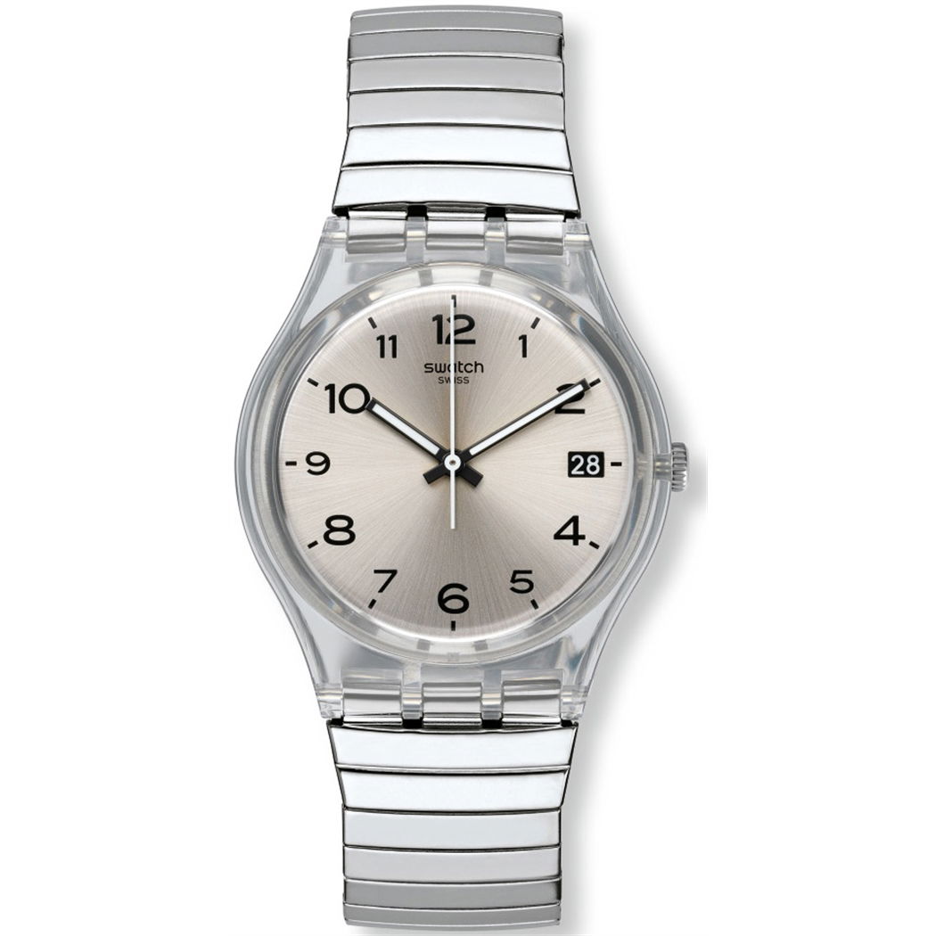 Swatch Gm416a SILVERALL Yaylı Kordon Kol Saati