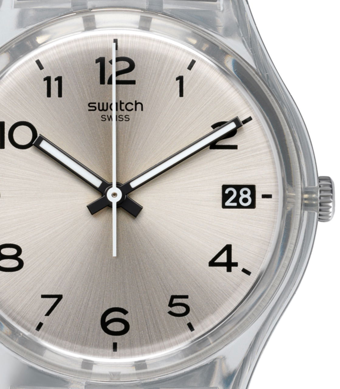 Swatch Gm416a SILVERALL Yaylı Kordon Kol Saati