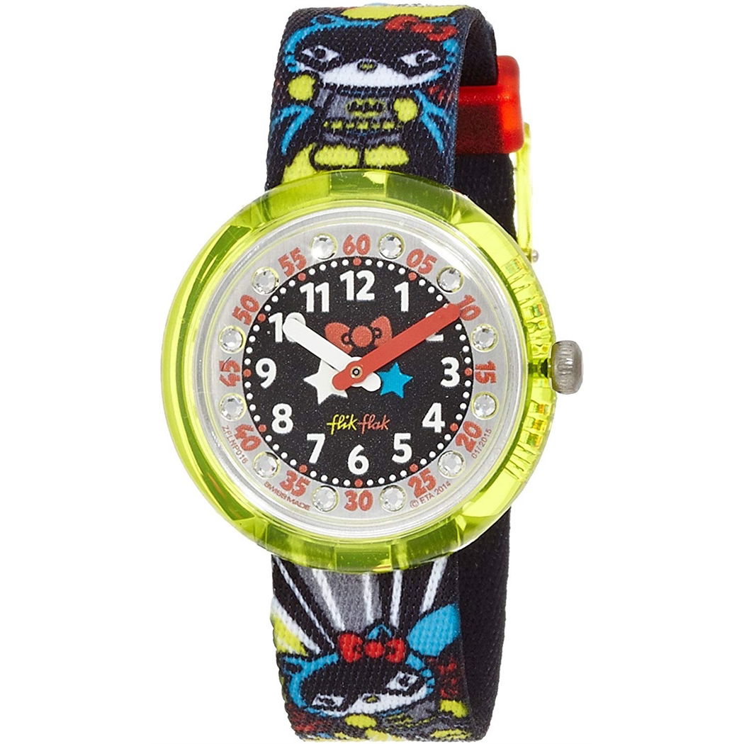 Flik Flak Flnp016 DC HELLO KITTY BATGIRL