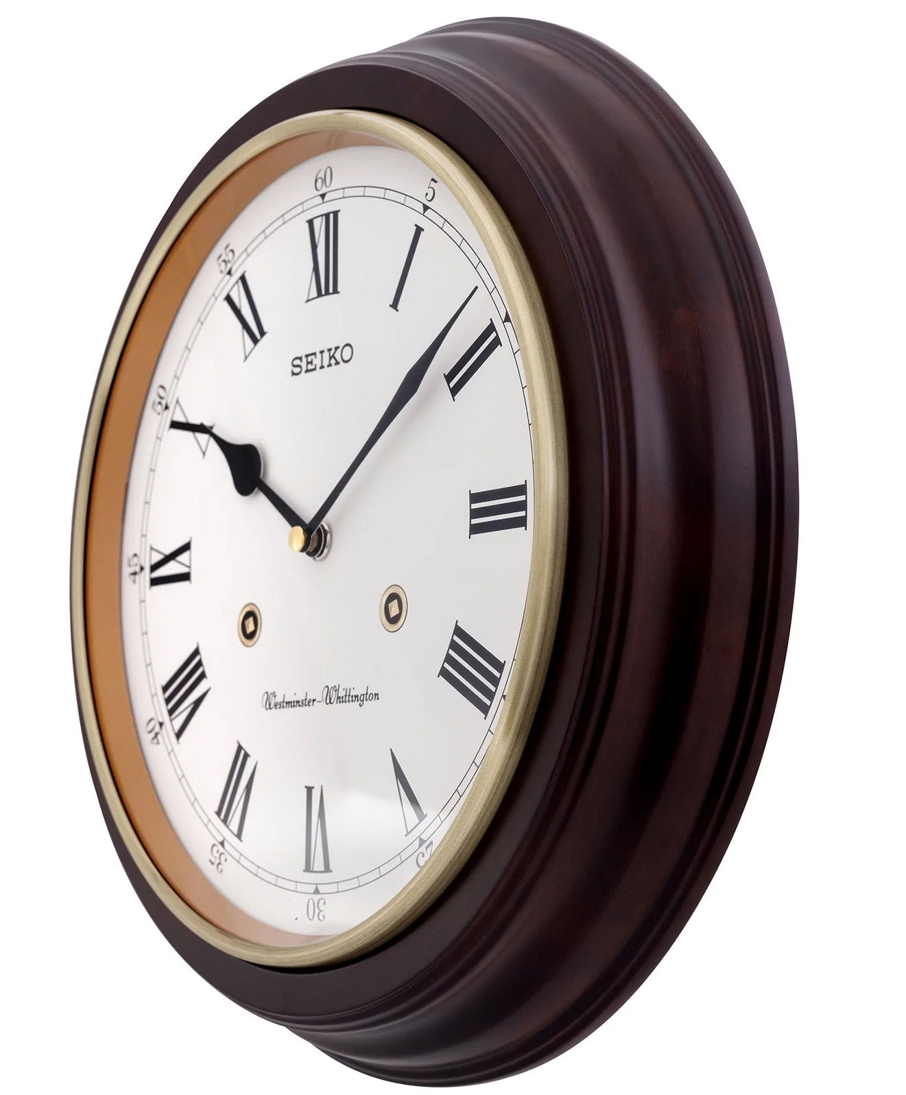 Seiko Qxh202b Ahşap Duvar Saati