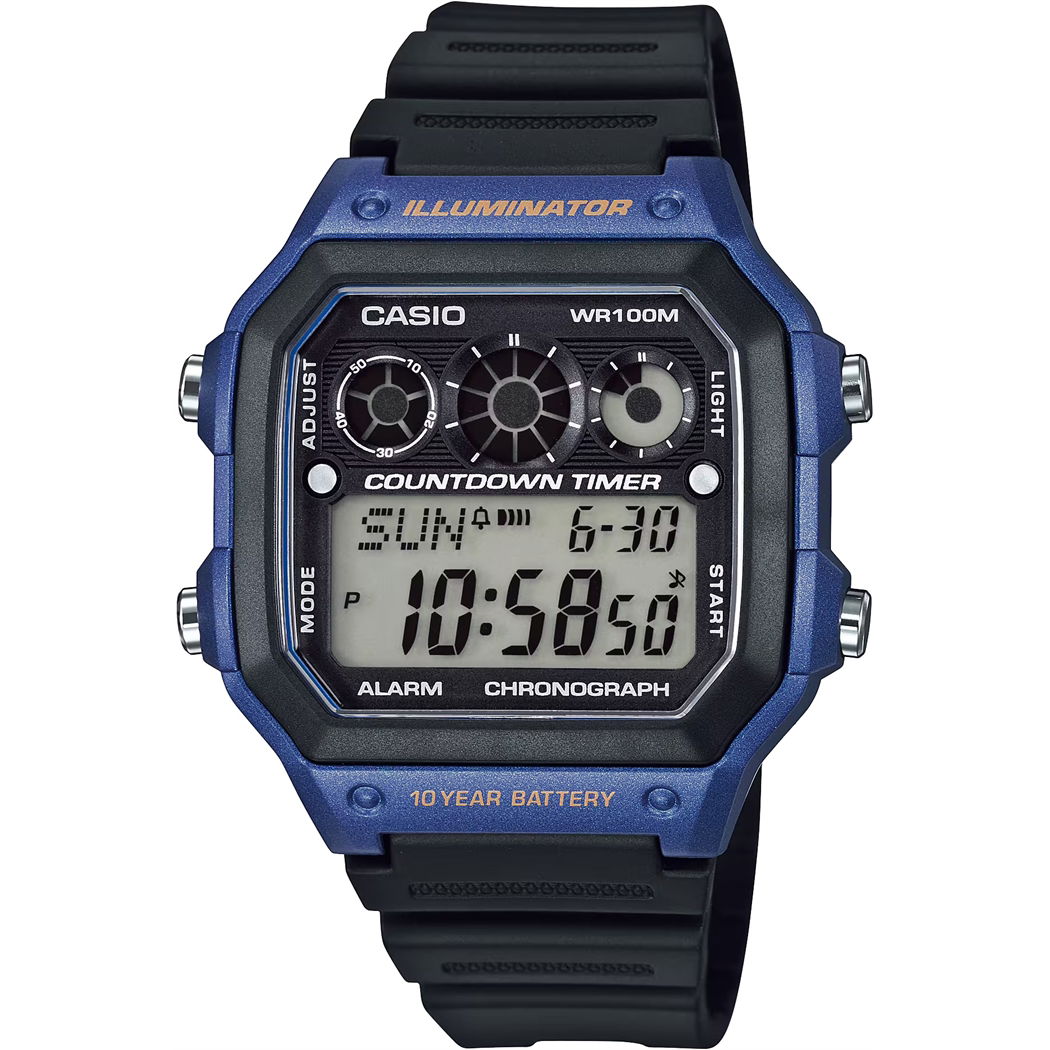 Casio Dijital Ae-1300wh-2avdf Dijital Erkek Kol Saati