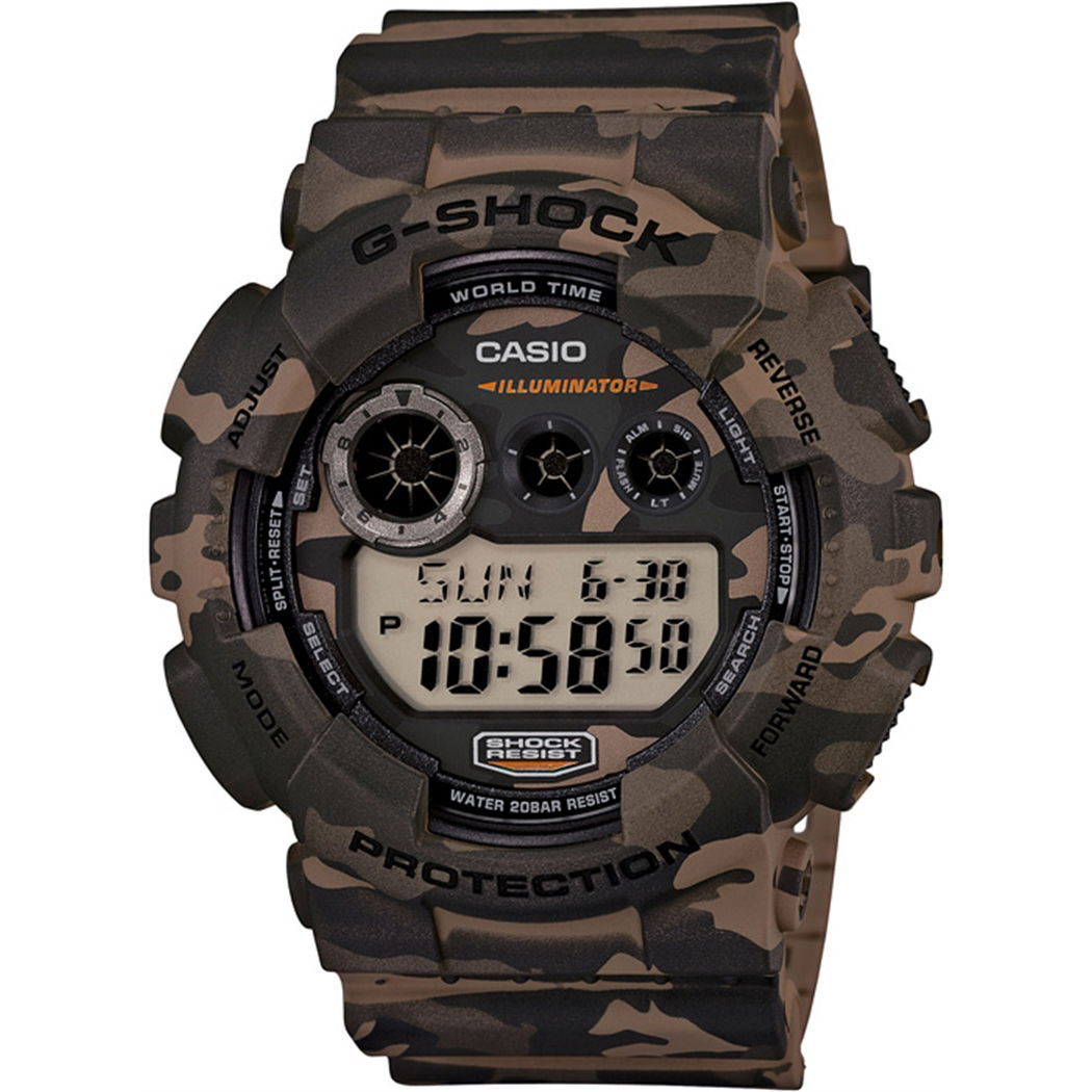Casio GShock Erkek Kol Saati GD-120CM-5DR