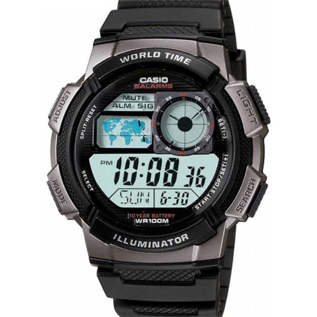 Casio Ae-1000w-1b Dijital Erkek Kol Saati