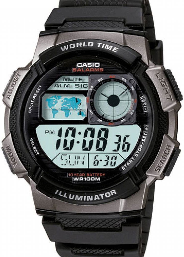 Casio Ae-1000w-1b Dijital Erkek Kol Saati