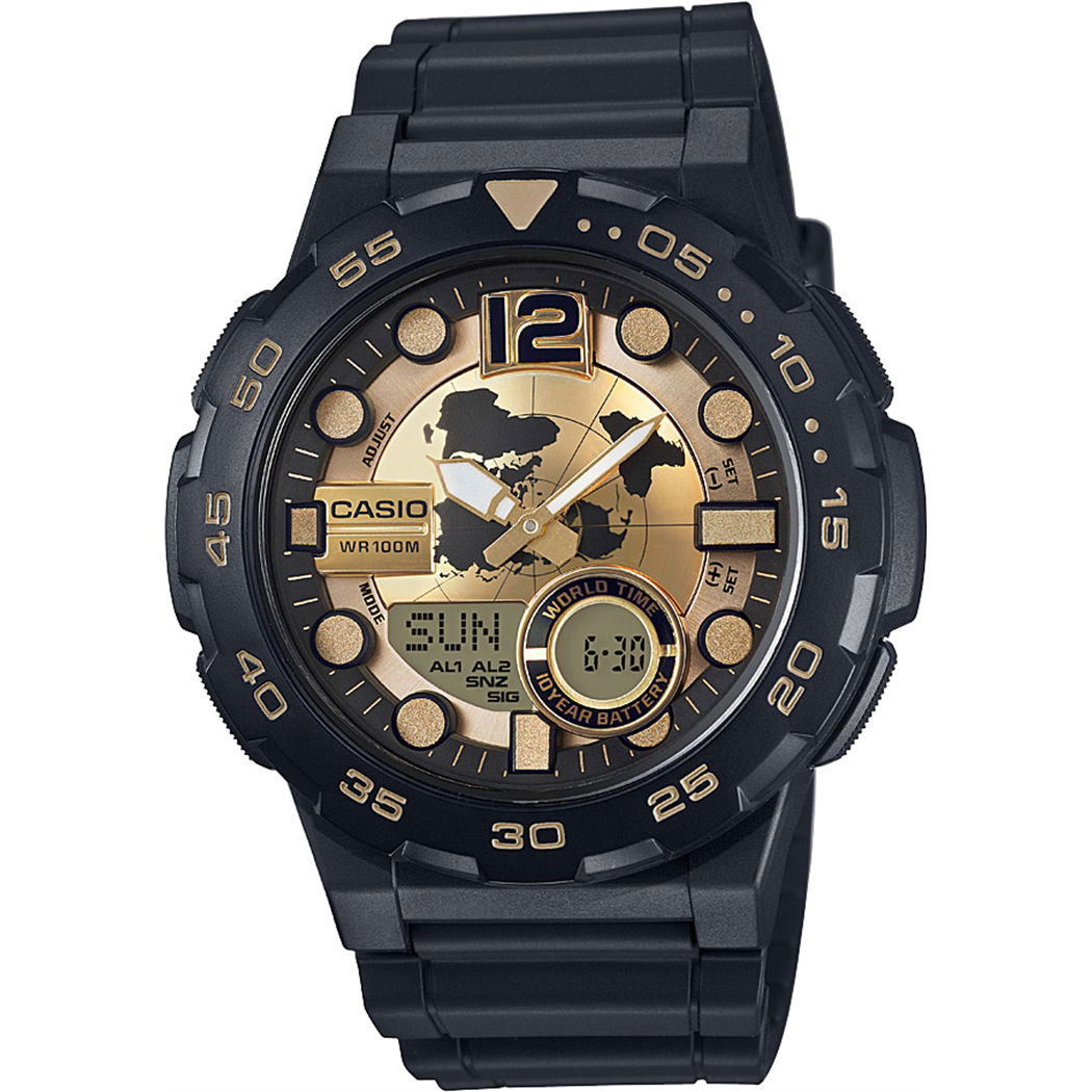 Casio Aeq-100bw-9a Erkek Kol Saati