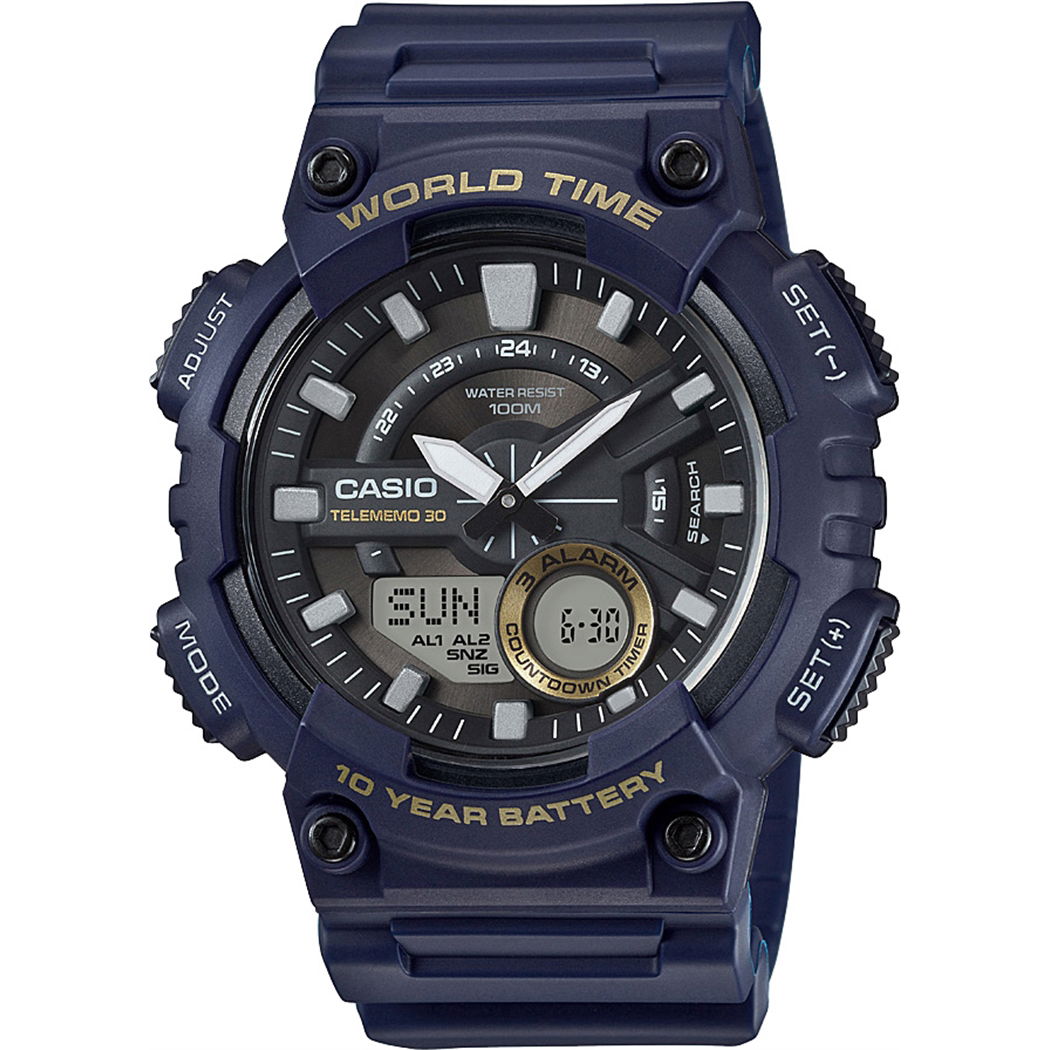 Casio Aeq-110w-2avdf Analog/Dijital Erkek Kol Saati