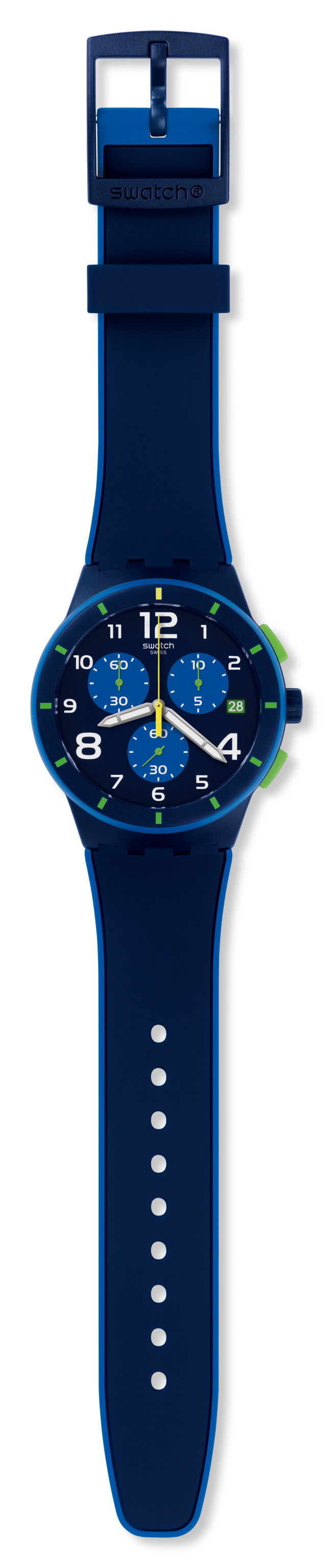 Swatch Susn409 Bleu Sur Bleu