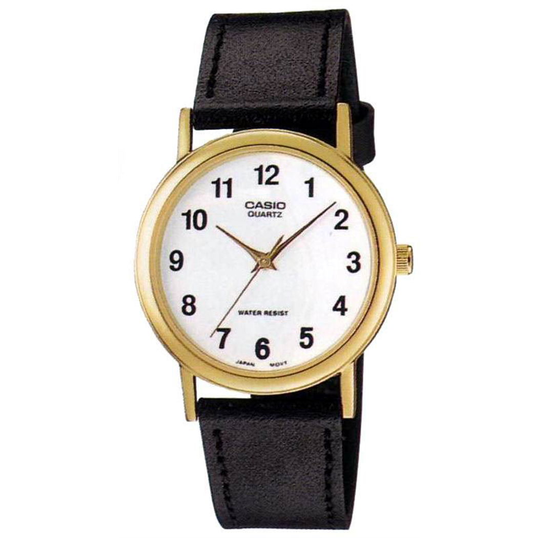 Casio Mtp-1095q-7b Deri Kayışlı Kol Saati