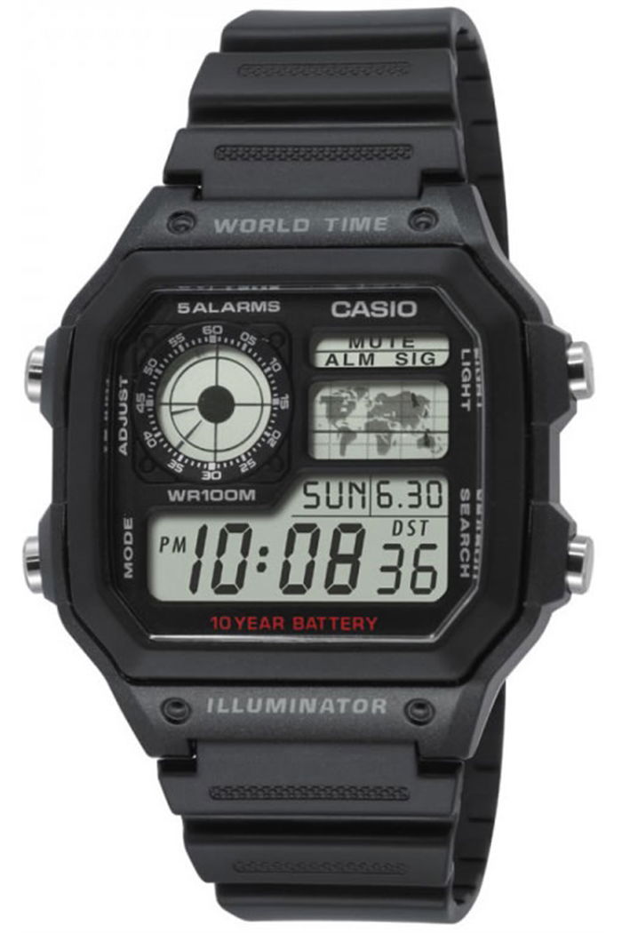 Casio Ae-1200wh-1avdf Dijital Erkek Kol Saati