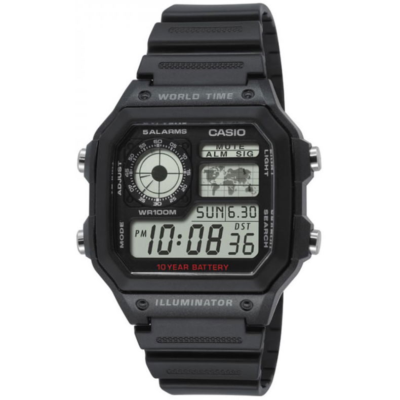 Casio Ae-1200wh-1avdf Dijital Erkek Kol Saati