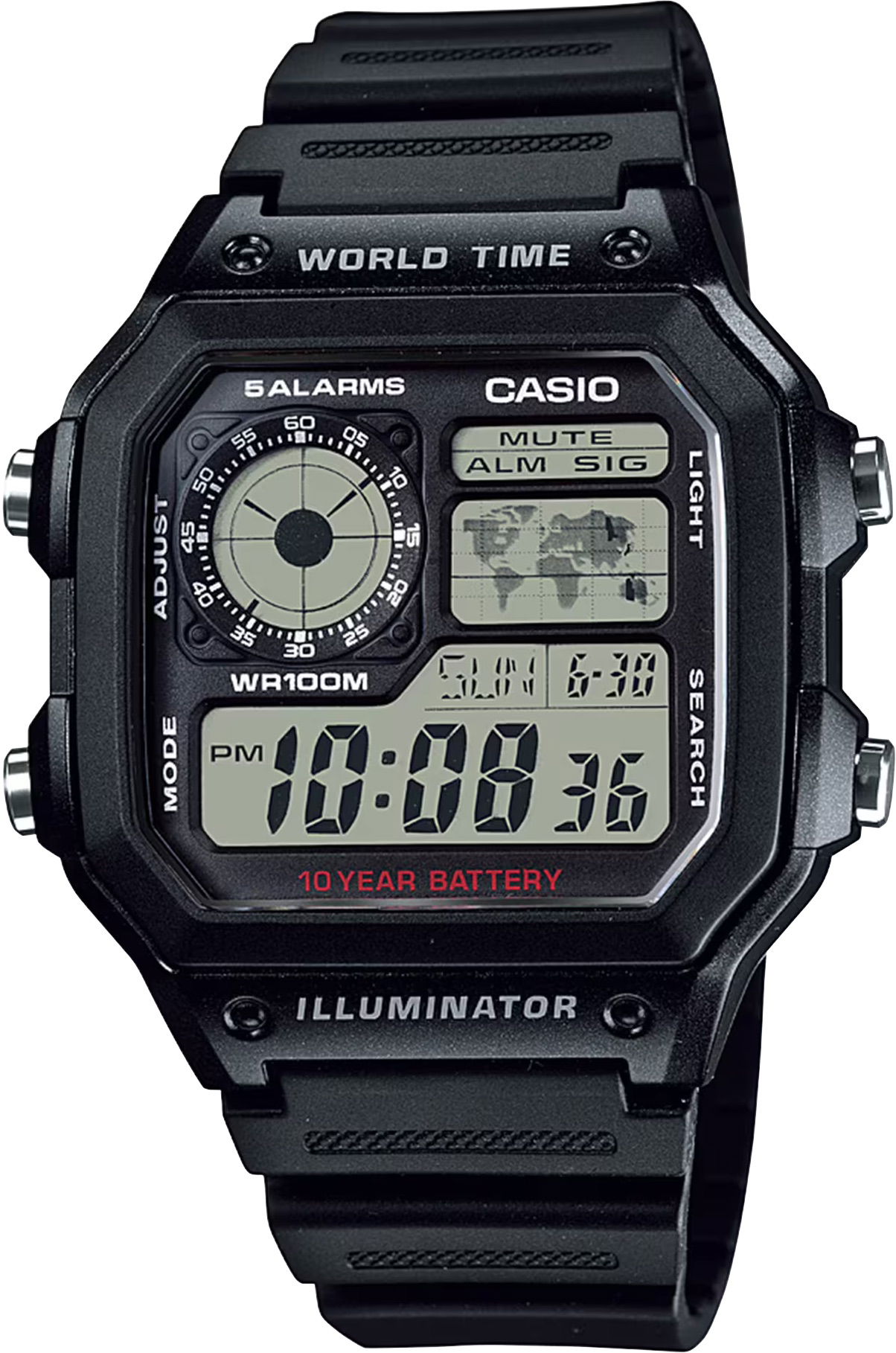 Casio Ae-1200wh-1avdf Dijital Erkek Kol Saati