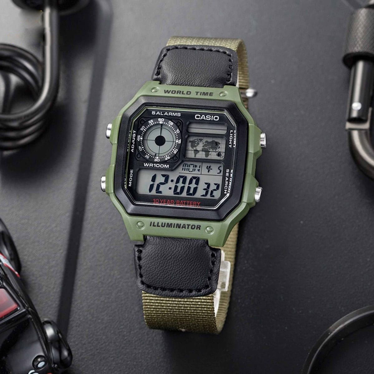 Casio Ae-1200whb-3bvdf Erkek Kol Saati