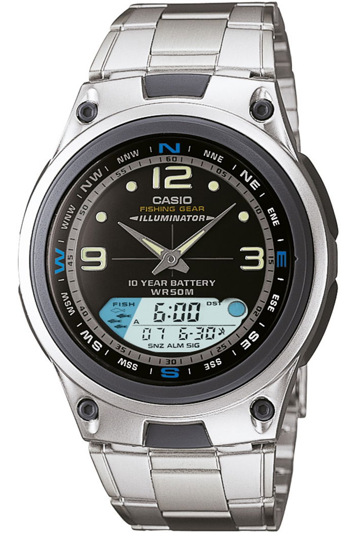 Casio Aw-82d-1avdf Erkek Analog Dijital Metal Saat