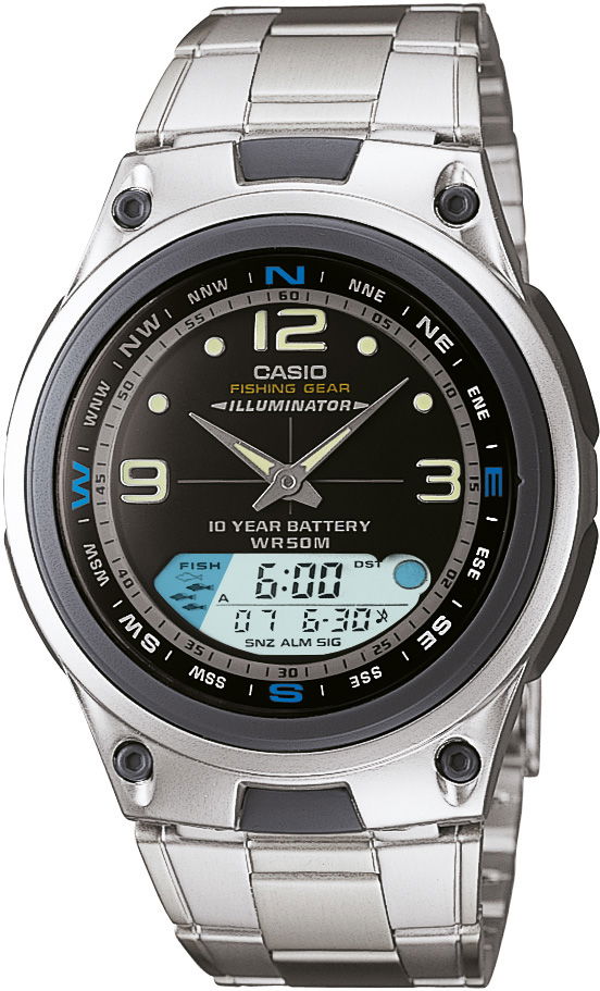 Casio Aw-82d-1avdf Erkek Analog Dijital Metal Saat
